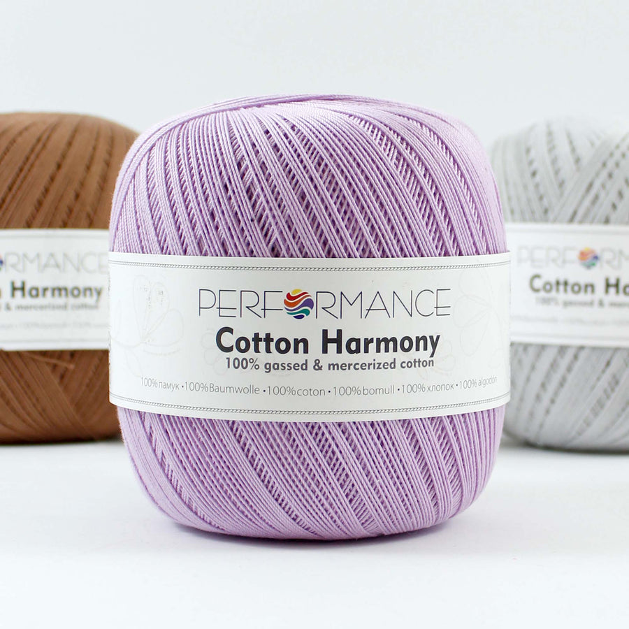 Lana Performance Cotton Harmony Lila # 382 x 100 gramos