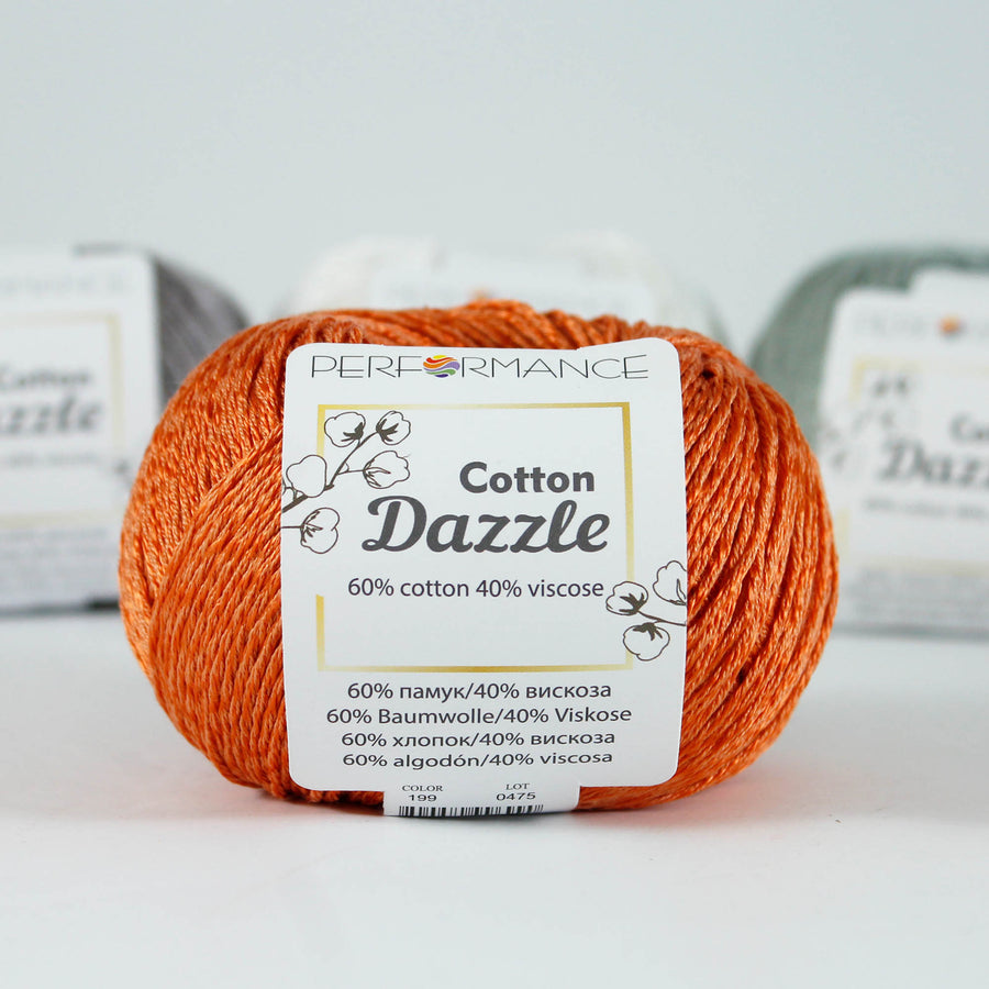 Lana Performance Cotton Dazzle Ocre # 199 x 50 gramos