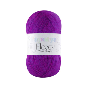 Lana Papatya Fleecy Morado # 4515