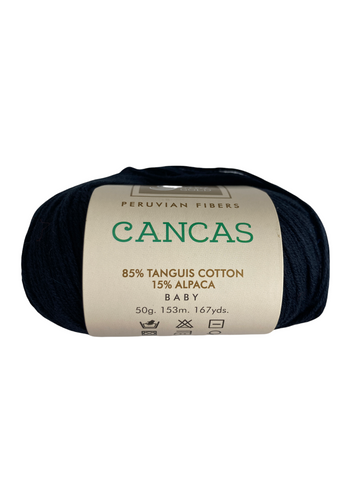 Hilo Silvia Gold Cancas Azul Oscuro # 9839